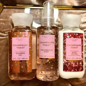 Champagne Toast Travel Beauty BUNDLE